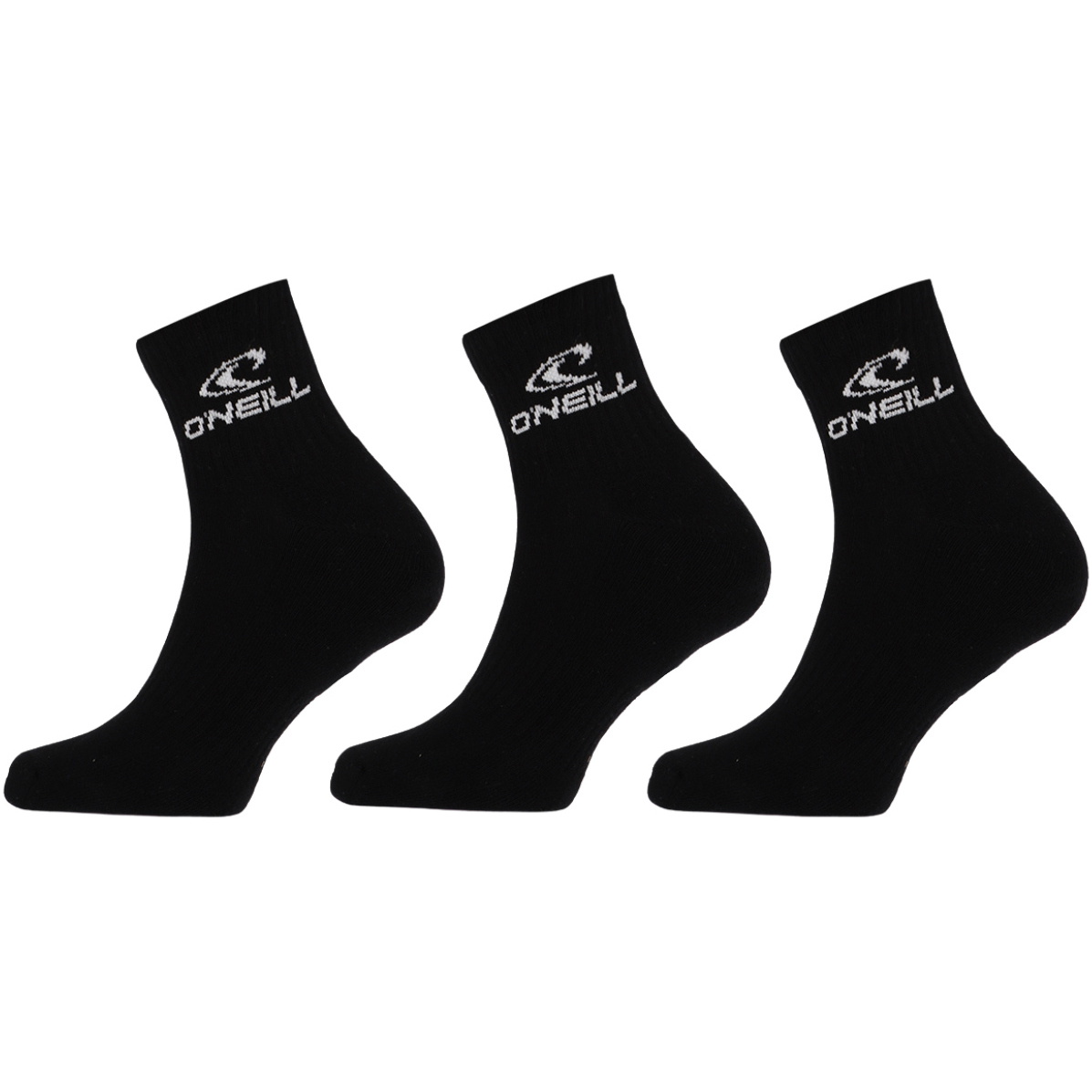 2026 O'Neill Sport Short Socks 3 Pack 201053005 - Black